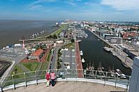 GERMANY / Bremerhaven / 2015 / Observation deck of