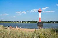 GERMANY / Lower Saxony / Berne / 2015 / Beach at J