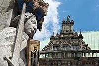 GERMANY / Bremen / 2015 / Adorned gable of the old