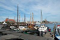 GERMANY / Bremerhaven / 2015 / New harbour with an