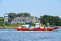 GERMANY / Lower Saxony / Farge / 2015 / Car ferry 