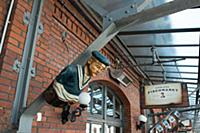 GERMANY / Bremerhaven / 2015 / Wooden figurehead a