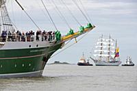 GERMANY / Bremerhaven / The three-masted barque 'A