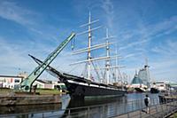 GERMANY / Bremerhaven / 2015 / The three-masted ba