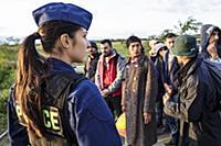 HUNGARY / Hegyeshalom /  27.09.2015 / Refugees and