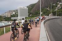 BRAZIL / Rio de Janeiro / 17.01.2016
Bikers cyclin