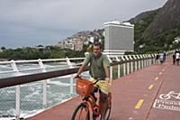 BRAZIL / Rio de Janeiro / 17.01.2016
Biker with pa