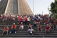 BRAZIL / Rio de Janeiro / During the celebration o