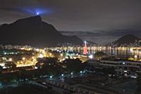 BRAZIL / Rio de Janeiro / Night view of the Lagoa 