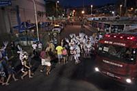 BRAZIL / Rio de Janeiro / Outside the Sambadrome M