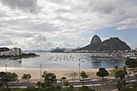 BRAZIL / Rio de Janeiro / View of Botafogo beach, 