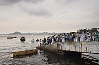 BRAZIL / Rio de Janeiro / End of one of the main c