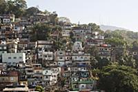 BRAZIL / Rio de Janeiro / View of Vidigal, a favel