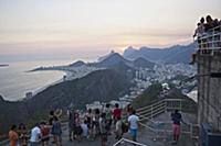 BRAZIL / Rio de Janeiro / Tourists can reach the t