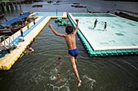 Thailand / Ko Panyee / 2015 / Floating Football Fi