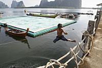 Thailand / Ko Panyee / 2015 / Floating Football Fi