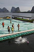 Thailand / Ko Panyee / 2015 / Floating Football Fi