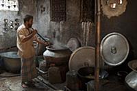 BANGLADESH / Dhaka / 26.10.2009 /The kitchen of a 