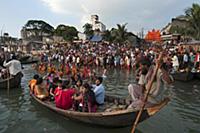 BANGLADESH / Dhaka / 23.10.2009 / A Hindu religiou