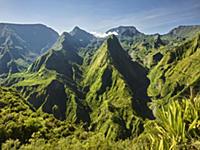 View from the lookout point Cap Noir, Cirque de Ma