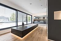 modern bathroom in an architecture house in the Ba