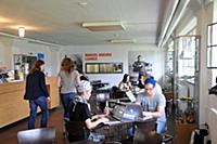 Cafe in the main college building, Bauhaus, Dessau