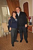 Елена Цыплакова с мужем на XX фестивале «Виват, ки