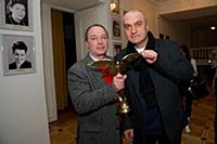 Режиссер Сергей Урсуляк и актер Александр Балуев н