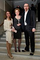 Режиссер Юрий Грымов с семьей на 26-ой церемонии в