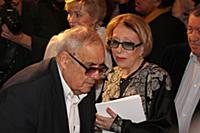Эльдар Рязанов и Инна Чурикова на 26-ой церемонии 