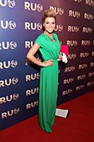 Ксения Бородина на вручении премии «RU.TV-2013» в 
