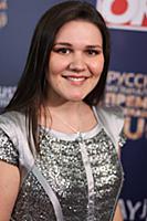 Дина Гарипова на вручении премии «RU.TV-2013» в Мо