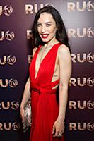 Виктория Дайнеко на вручении премии «RU.TV-2013» в