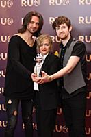 Екатерина Белоконь на вручении премии «RU.TV-2013»