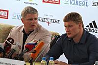 Пресс-конференция, посвященная предстоящему поедин