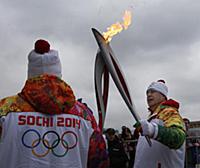 Эстафета Олимпийского огня, Москва, Россия, 7 октя