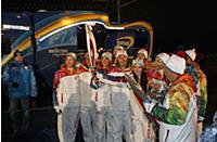 Эстафета Олимпийского огня, Москва, Россия, 8 октя