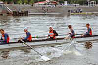 На Москве-реке прошла матчевая встреча по академич