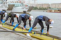 На Москве-реке прошла матчевая встреча по академич