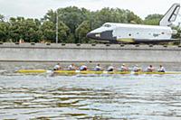 На Москве-реке прошла матчевая встреча по академич