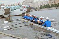 На Москве-реке прошла матчевая встреча по академич