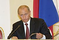Президент России Владимир Путин