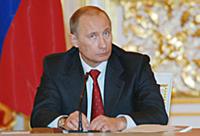 Президент России Владимир Путин