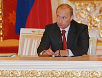Президент России Владимир Путин