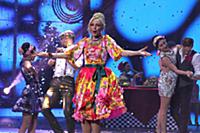 Кристина Орбакайте на съемках программы «Новогодни