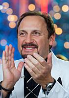 Стас Михайлов на съемках программы «Новогодний Гол