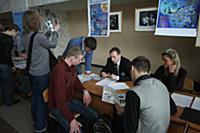 Ярмарка вакансий. Москва, Россия. 12 марта 2009.