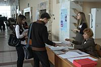 Ярмарка вакансий. Москва, Россия. 12 марта 2009.