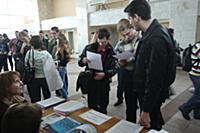 Ярмарка вакансий. Москва, Россия. 12 марта 2009.