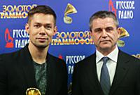 Стас Пьеха и Владимир Маркин на церемонии вручения